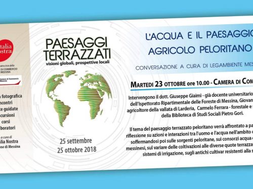 L’acqua e il Paesaggio Agricolo Peloritano